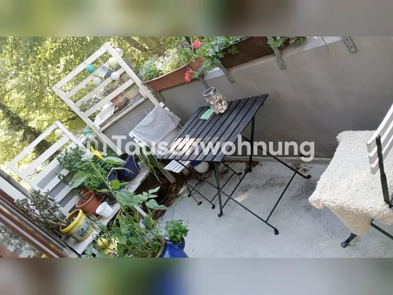 Tauschwohnung: 3, 5 Zimmer mit zwei Balkonen+ Garten — photo 1